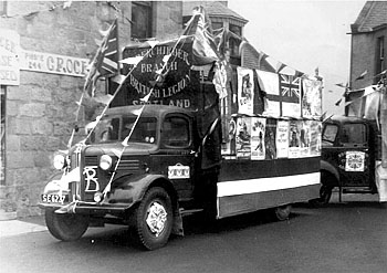 Decorated Lorry 1953