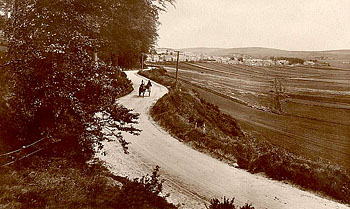 Unsurfaced Main Road with Horse & Cart