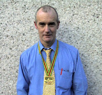 Neil with his London Marathon Medal