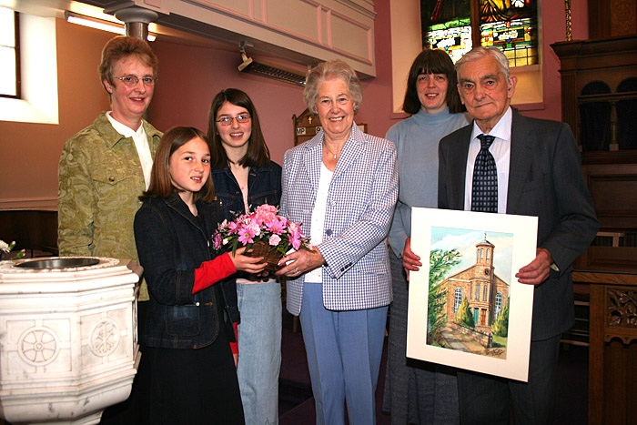 Sandy Wright Retires as Church Elder