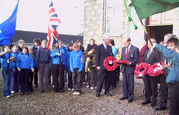 Colour Parties and Wreath Bearers