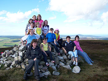 Brownies & Guides reach the top