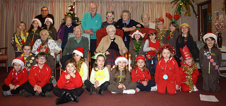 Residents entertained