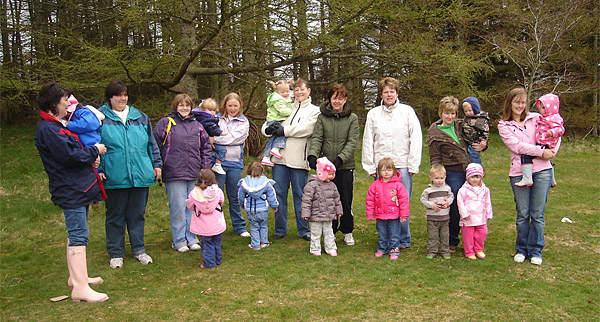 Playgroup at the top of Cleanhill