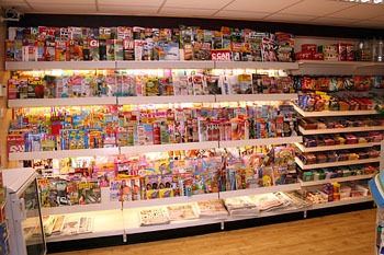 Newspapers, Magazines, Sweets