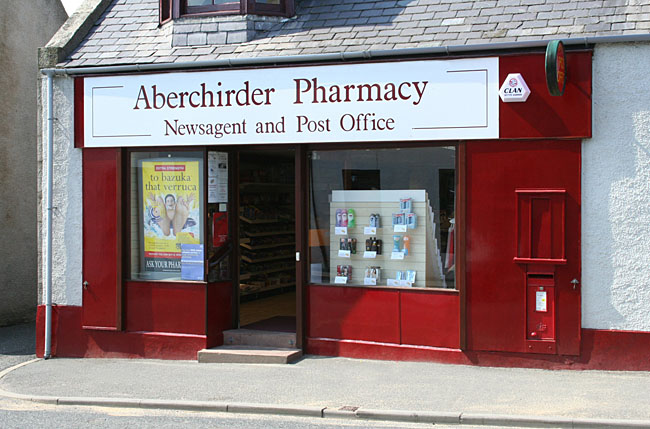 Aberchirder Pharmacy, Shop & Sub Post Office