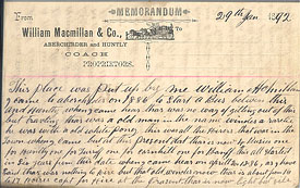 Note placed in a wall