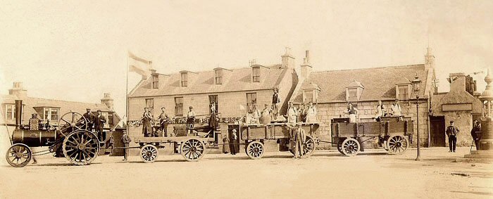 Local Tradesmen on Parade