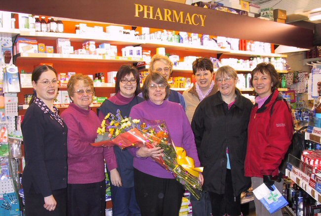 Pharmacist retires