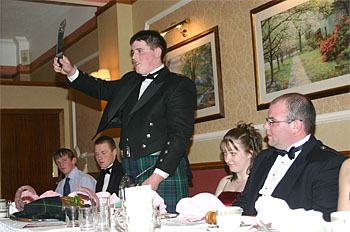 Addressing the haggis