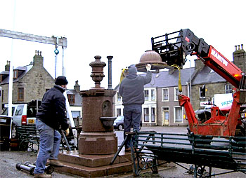 Dismantling the fountain