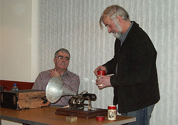 Graphophone demonstration