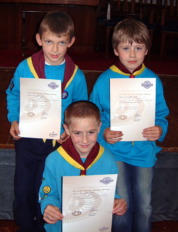 Award Winning Beaver Scouts