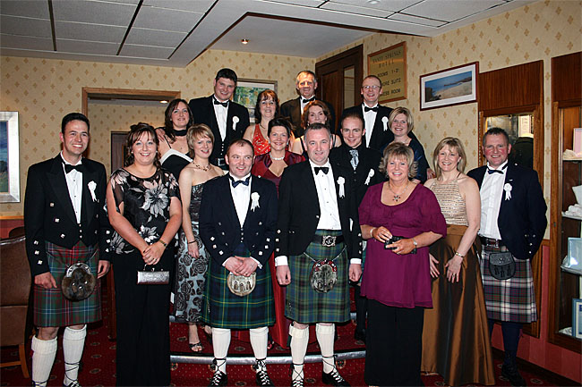 Officials at the Farmer's Ball