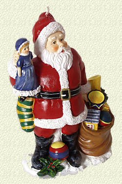 Santa Candle