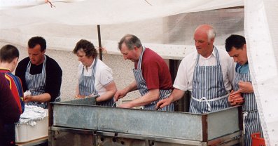 Burger stall