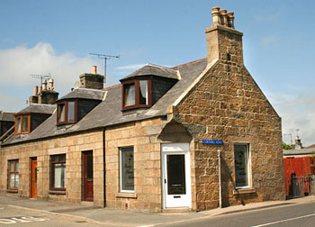 Beauty Haven Salon on the corner of Main Street and Cornhill Road