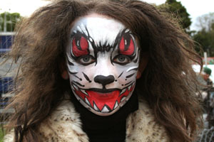 I forgot to put on my make-up this morning