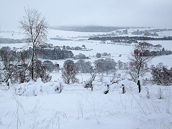 Winter over Marnoch