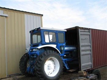 Loading into container