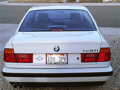 Car with Foggie Decal