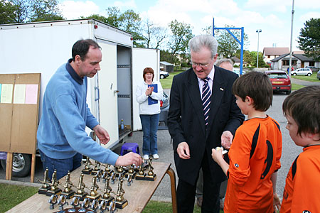 Presentation of prizes