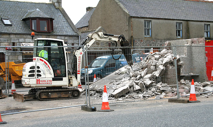 Clearing the way.....