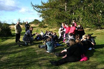 Jonny Barton gives a nature talk