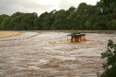 Deveron in flood