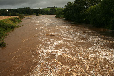 Deveron in flood