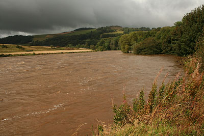 Deveron in flood