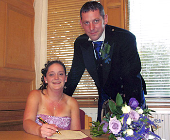 Signing the Register