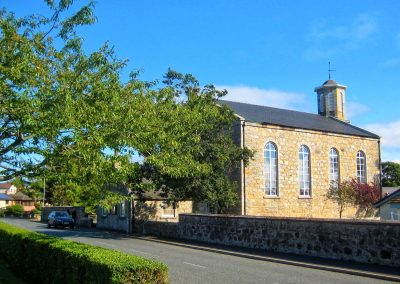 New Marnoch Church, Main Street east end