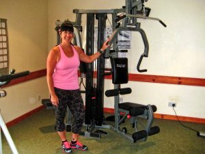 Gym in the Community Pavilion