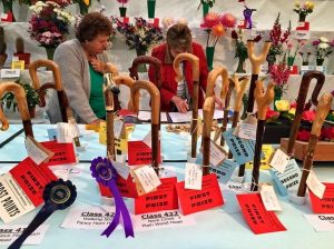 Inside The Flower Show Tent